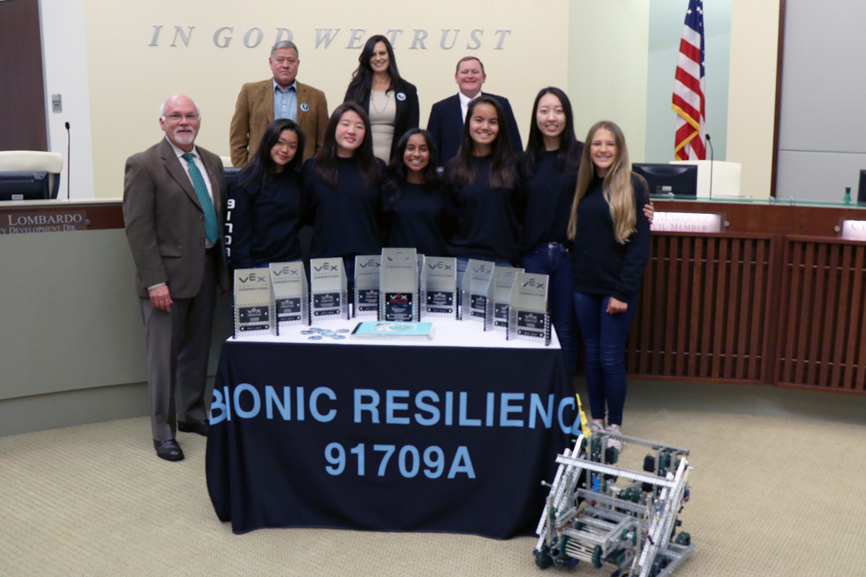 Chino Hills All Girl Robotics Team
